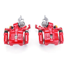 Cargar imagen en el visor de la galería, Power Stop 98-02 Honda Accord Rear Red Calipers w/Brackets - Pair