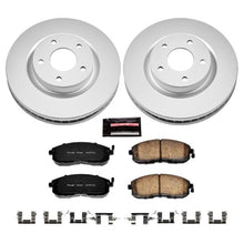 Cargar imagen en el visor de la galería, Power Stop 07-12 Nissan Sentra Front Z17 Evolution Geomet Coated Brake Kit