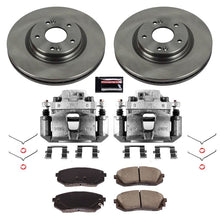 Cargar imagen en el visor de la galería, Power Stop 16-19 Hyundai Sonata Front Autospecialty Brake Kit w/Calipers