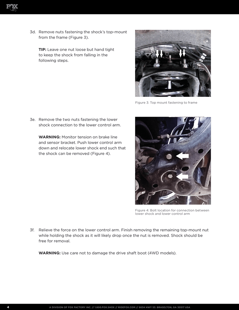 Fox 2.0 Performance Series Front Snap Ring Coil-Over | 0-2in Lift | 2015 - 2020 Ford F150 4x4 4wd