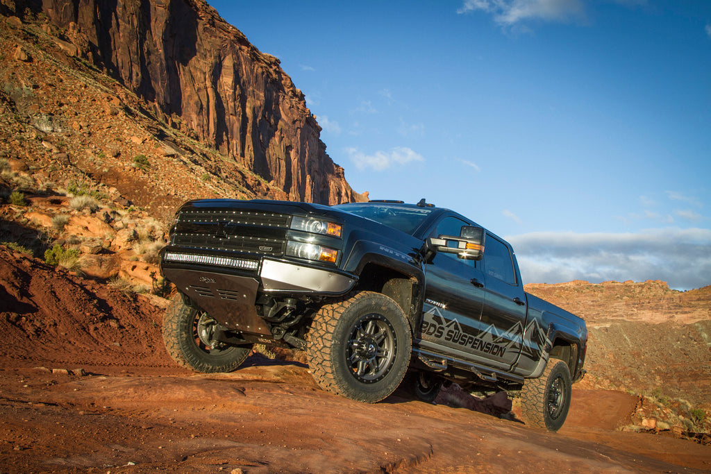 BDS 2" Rear Block & U-Bolt Kit | BDS011218 / 011218 | 2011 - 2024 Chevy / GMC / Silverado / Sierra / 2500HD / 3500HD