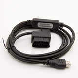 Replacement power cable for CTS3, Trinity 2, and TrailDash 3.