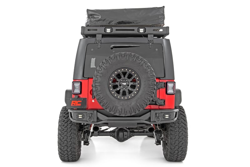 Rough Country Tubular Rear Bumper| 10649 | 2007 - 2018 Jeep Wrangler JK