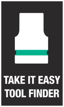 Load image into Gallery viewer, Wera Magnetic Socket Rail A1 Deep 9 Pce Set 1/4&quot; Drive Metric | 05005410001