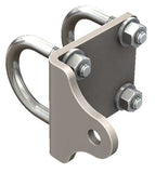 Universal Bent Steering Stabilizer Bracket | 4WP-BSSB | For 1.25 IN. - 1.5 IN. Diameter Tie Rod