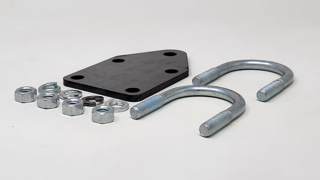 Universal Flat Steering Stabilizer Bracket | 4WP-FSSB | For 1.25 IN. - 1.5 IN. Diameter Tie Rod