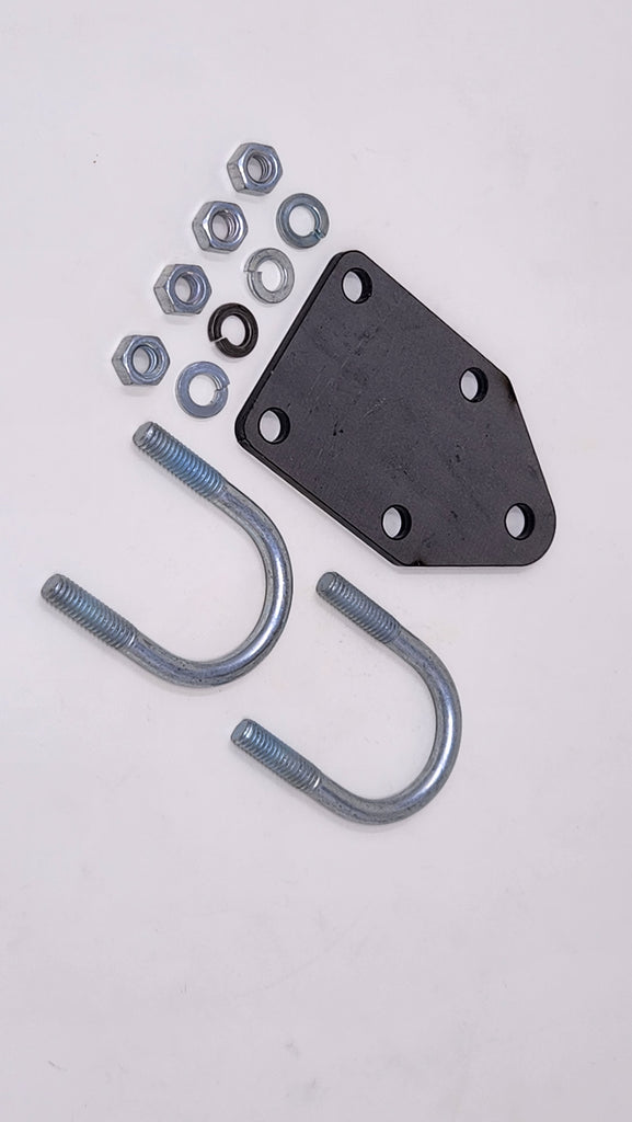 Universal Flat Steering Stabilizer Bracket | 4WP-FSSB | For 1.25 IN. - 1.5 IN. Diameter Tie Rod