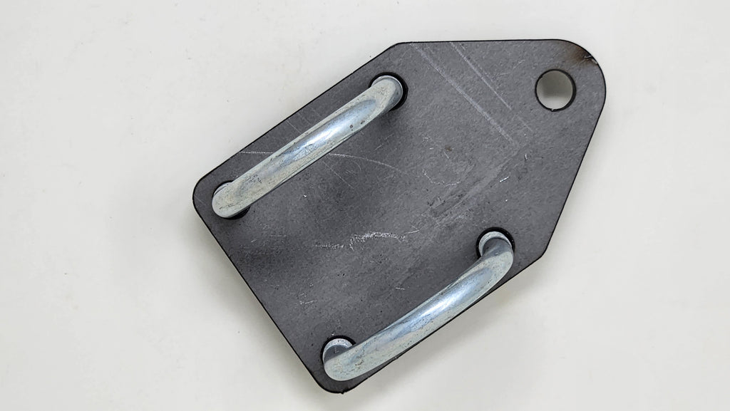 Universal Flat Steering Stabilizer Bracket | 4WP-FSSB | For 1.25 IN. - 1.5 IN. Diameter Tie Rod