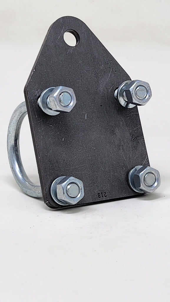 Universal Flat Steering Stabilizer Bracket | 4WP-FSSB | For 1.25 IN. - 1.5 IN. Diameter Tie Rod