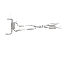 Cargar imagen en el visor de la galería, MagnaFlow Cat-Back SS 2.5 pulgadas, parte trasera doble dividida, punta negra de 4 pulgadas 11-16 Jeep Grand Cherokee 5.7L V8/3.6L V6