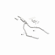 Cargar imagen en el visor de la galería, MagnaFlow 11 Ford F-150 3.7L/5.0L/6.2L SS Catback Exhaust Dual Split Rear Exit w/ 3.5in SS Tips