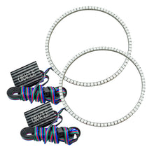 Load image into Gallery viewer, Oracle Ford Mustang 10-12 LED Fog Halo Kit - V6 Grille Fogs - ColorSHIFT SEE WARRANTY