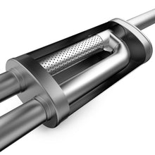 Cargar imagen en el visor de la galería, MagnaFlow 07-18 Jeep Wrangler JK Overland Series Axle-Back Exhaust System