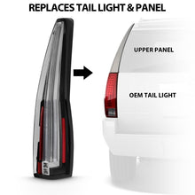 Cargar imagen en el visor de la galería, ANZO 2007-2014 Cadillac Escalade luces traseras LED rojo/transparente