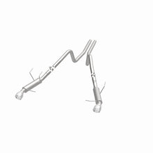 Cargar imagen en el visor de la galería, Magnaflow 2014 Ford Mustang V6 3.7L Comp Series Dual Split Rear Polished Stainless C/B Perf Exhaust