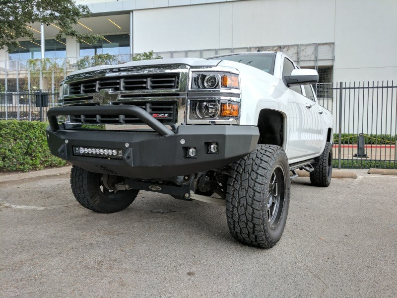 Road Armor 14-15 Chevy 1500 Stealth parachoques delantero con protector pre-runner - Tex Blk