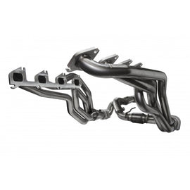 Kooks 11-14 Ford Raptor SVT 1 3/4 pulgadas x 3 pulgadas SS cabezales de tubo largo y tubo de escape en Y OEM de 3 pulgadas SS