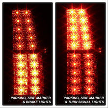 Cargar imagen en el visor de la galería, Spyder Chevy Suburban/GMC Yukon/Yukon Denali 07-14 LED Tail Lights Blk Smke ALT-YD-CSUB07-LED-BSM