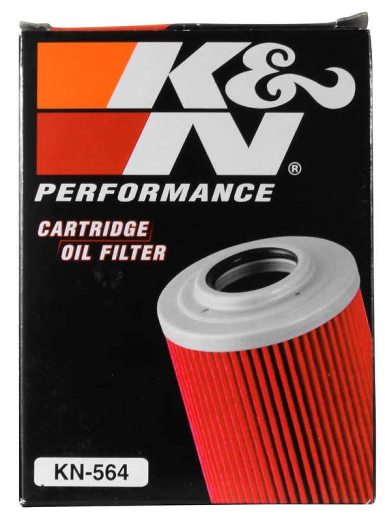 Filtro de aceite K&amp;N Can/AM Spyder RT 998/ Buell 1125R -2.2219 pulgadas de diámetro exterior x 0.969 pulgadas de diámetro interior x 3.813 pulgadas de alto