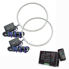 Cargar imagen en el visor de la galería, Oracle Hummer H2 03-10 LED Waterproof Halo Kit - ColorSHIFT w/ 2.0 Controller SEE WARRANTY