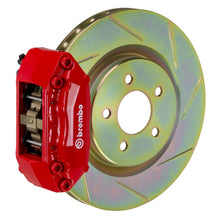 Cargar imagen en el visor de la galería, Brembo 05-06 Focus Front GT BBK 4 pistones fundidos 2 piezas 305x28 1 pieza rotor ranurado tipo 1-rojo