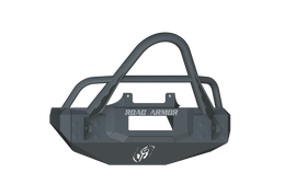 Road Armor 07-18 Jeep Wrangler JK Stealth Stubby parachoques delantero con protector Stinger - Tex Blk