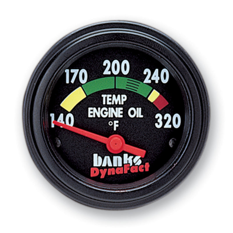 Banks Power Dodge 5.9L Kit de medidor de temperatura - Aceite de motor