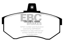 Cargar imagen en el visor de la galería, Pastillas de freno delanteras EBC 81-83 Audi 5000 2.1 Turbo Redstuff