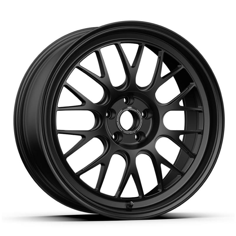 quince52 Holeshot RSR 19x8.5 5x112 45mm ET 57.1mm Rueda negra de asfalto con orificio central