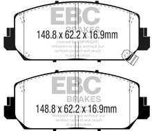 Cargar imagen en el visor de la galería, EBC 16+ Acura ILX 2.4 Ultimax2 Front Brake Pads