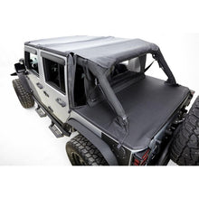 Cargar imagen en el visor de la galería, Rampage 2007-2018 Jeep Wrangler(JK) Unlimited 4 puertas Tonneau Cover - Diamante negro