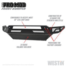 Cargar imagen en el visor de la galería, Westin 13-18 Dodge Ram 1500 / 2019 Ram 1500 Classic Pro-Mod Front Bumper