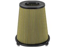 Cargar imagen en el visor de la galería, aFe Quantum Pro Guard 7 Air Filter Inverted Top - 5.5inx4.25in Flange x 9in Height - Dry PG7