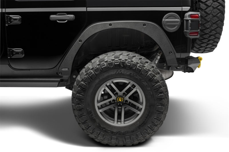 Bushwacker Trail Armor Kit de eliminación de guardabarros 18-21 Jeep Wrangler JL 2DR/4DR