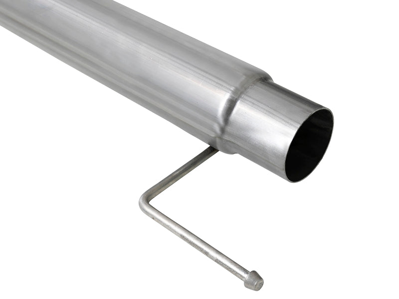 aFe Atlas 4 pulgadas de acero aluminizado DPF-Back Exh 18-19 Ford F-150 V6-3.0L (td) con punta pulida