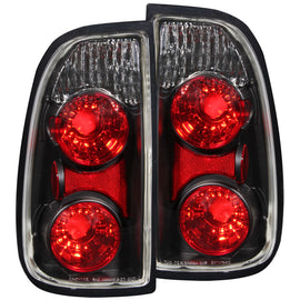 ANZO 2000-2006 Toyota Tundra luces traseras negras (solo modelos de cabina regular y de acceso)