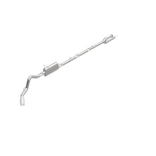 Cargar imagen en el visor de la galería, MagnaFlow Sys C/B 11-15 Ford Super Duty F250 6.2L EC CC, SS 3.5 pulg. Extensión lateral de paso trasero simple Punta de 5 pulg.