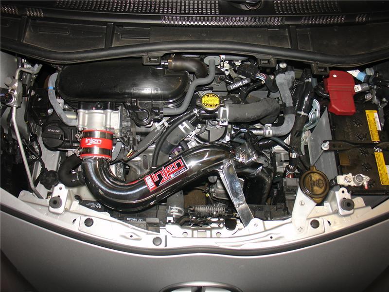 Entrada de aire frío pulida Injen 12 Scion iQ 1.3L 4cyl con tecnología MR