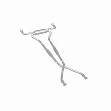 Cargar imagen en el visor de la galería, MagnaFlow 14 Infiniti Q50 V6 3.7L Cat-Back Polished Stainless Tips Dual Split Rear Exit Exhaust