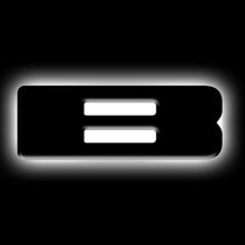 Cargar imagen en el visor de la galería, ORACLE Lighting Universal Illuminated LED Letter Badges - Matte Blk Surface Finish - B SEE WARRANTY