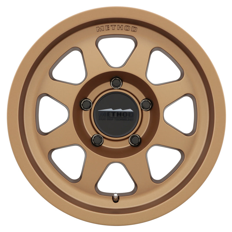 Método MR701 17x7,5 + 30 mm de compensación 5x110 65,1 mm CB Método Rueda de bronce