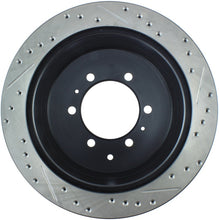 Cargar imagen en el visor de la galería, StopTech Slotted &amp; Drilled Sport Brake Rotor