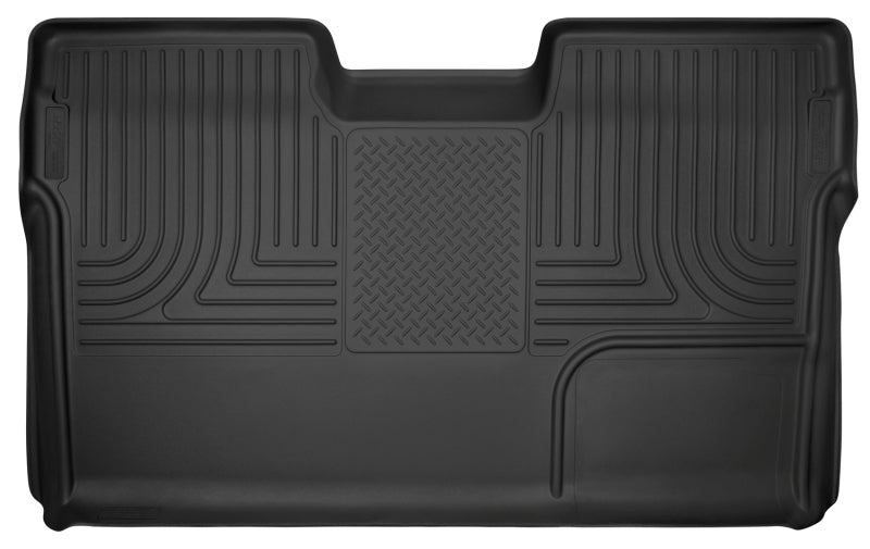 Husky Liners 09-14 Ford F-150 SuperCrew Cab X-Act Contour Revestimiento de piso para asiento de segunda fila - Negro