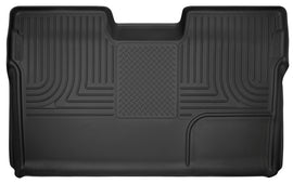 Husky Liners 09-14 Ford F-150 SuperCrew Cab X-Act Contour Revestimiento de piso para asiento de segunda fila - Negro