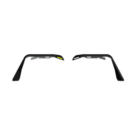 Road Armor 07-18 Jeep Wrangler JK Stealth guardabarros delantero Flare Body Armor con LED DRL - Tex Blk