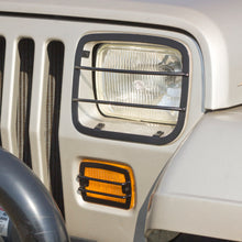 Cargar imagen en el visor de la galería, Rugged Ridge 87-95 Jeep Wrangler YJ Headlight &amp; Turn Signal Euro Guard Set