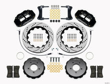 Cargar imagen en el visor de la galería, Wilwood Narrow Superlite 6R Front Hat Kit 14.00in Drilled 2005-Up Mazda Miata w/ Lines