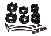 Cargar imagen en el visor de la galería, Energy Suspensión 90-93 Acura Integra Insertos de montaje de motor negros (2 posiciones de montaje de torsión)