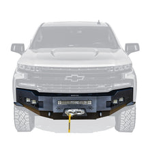 Cargar imagen en el visor de la galería, Westin 19-21 Chevrolet Silverado 1500 (Excl. Diesel &amp; LD) Pro-Series Front Bumper - Textured Black