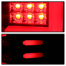 Cargar imagen en el visor de la galería, Spyder Chevy Silverado 2016-2017 Light Bar LED Tail Lights - Black ALT-YD-CS16-LED-BK